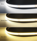 Dimmable COB LED Strip with Double-sided Tape and Remote Controller 5M