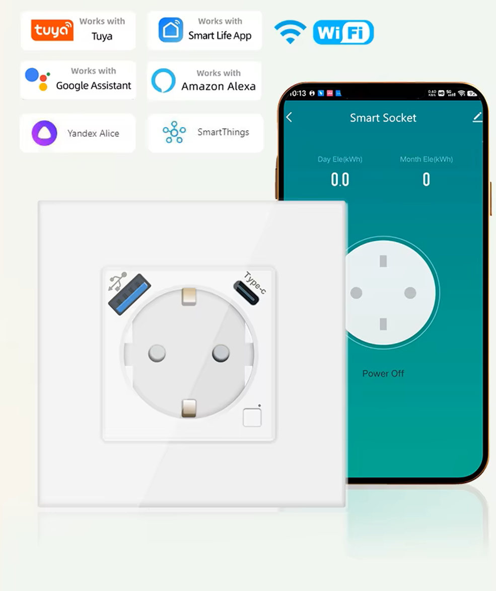 Smart Triple Sockets