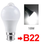 Smart Motion Sensor LED Light 12W/18W | 110V/220V