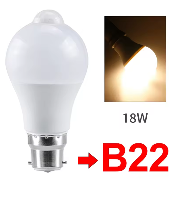 Smart Motion Sensor LED Light 12W/18W | 110V/220V