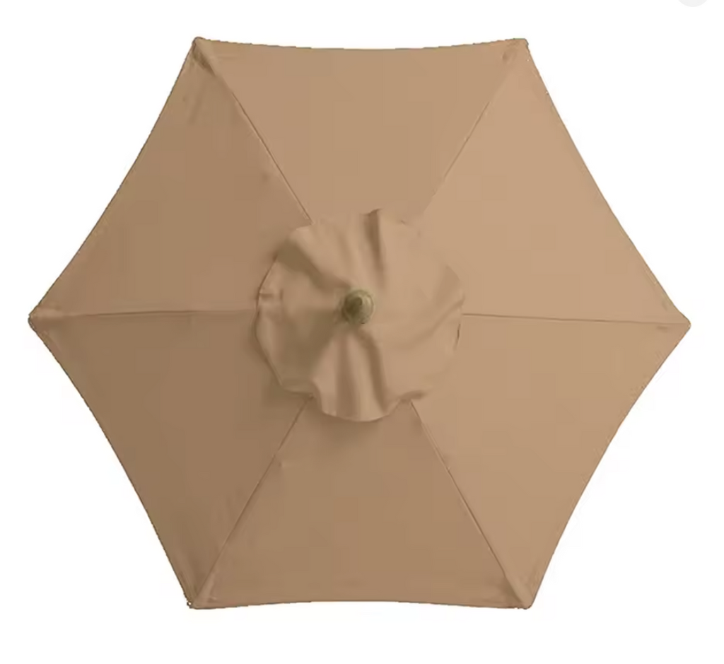6 Bones Parasol Umbrella Surface Without Stand