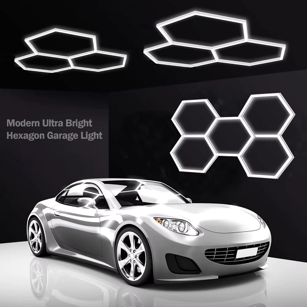 Hexagon Led Garage Light