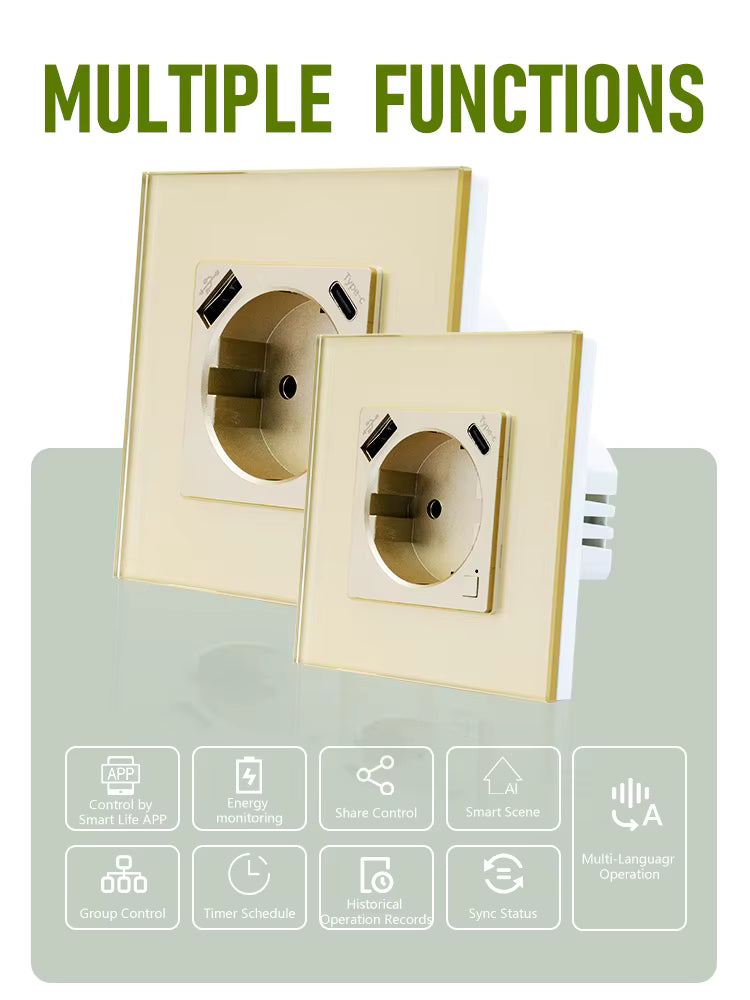 Smart Triple Sockets