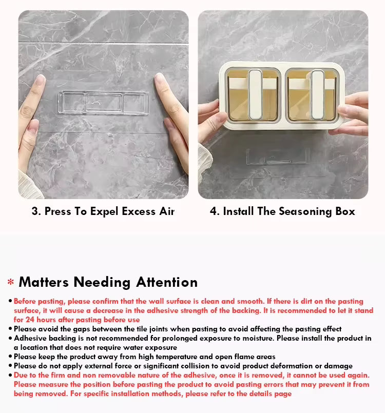 Storage Wall Box for Kitchen