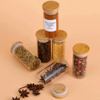 Glass Organization Storage for Spices