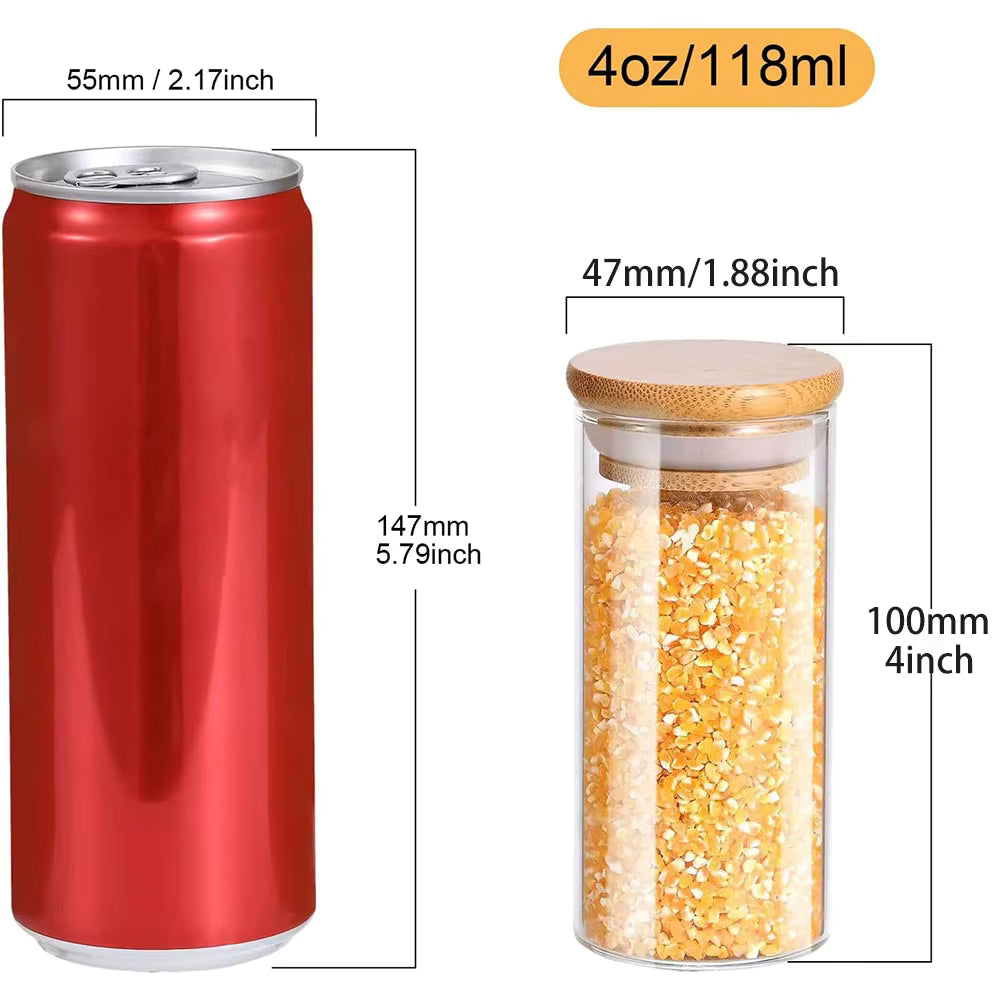 Glass Organization Storage for Spices