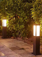 Square LED Solar Ground Lawn