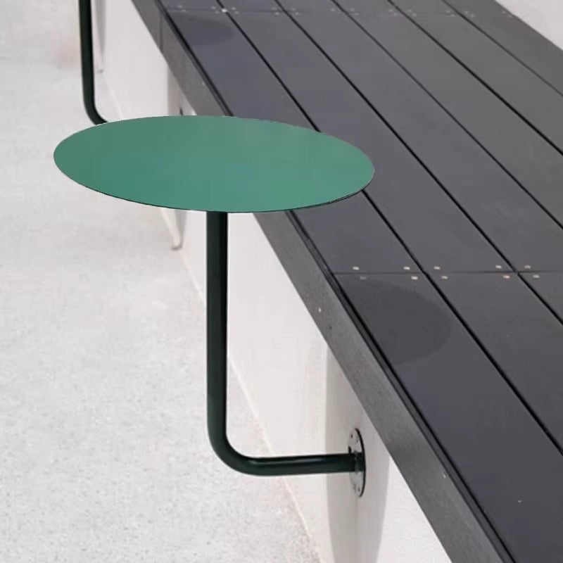 Wall-Mounted Small Round Table